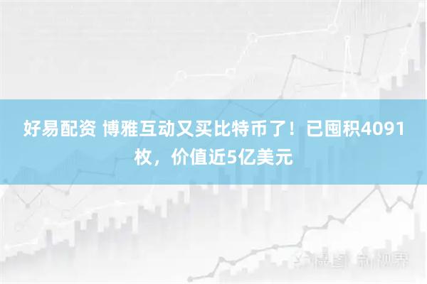 好易配资 博雅互动又买比特币了！已囤积4091枚，价值近5亿美元